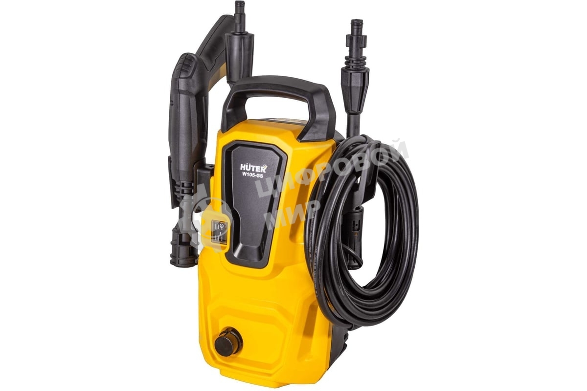 Мойка высокого давления Huter W105-GS 70/8/4 1400 вт, 105 бар, расход=342 л/час, вход=0,4 бар