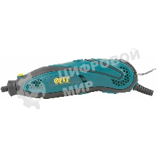 Прямошлифовальная машина (гравер) DG-137PL, 135 Вт, 10000-32000 об/мин, 2,4/3,2 мм, БС щеток, набор насадок, пластик. кейс