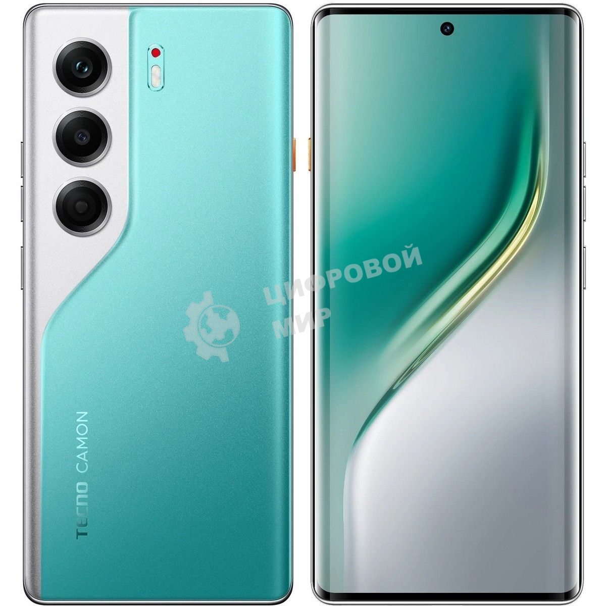 Смартфон Tecno Camon 40 Pro CM6, 8/256Gb, зеленый