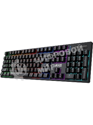 Клавиатура Defender Avis GK-312 проводная, USB Type-A, чёрный