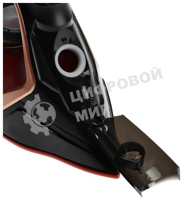 Утюг Centek CT-2313 RED 2600 Вт керамическая подошва, 350мл, паровой удар, самоочистка, капля-стоп