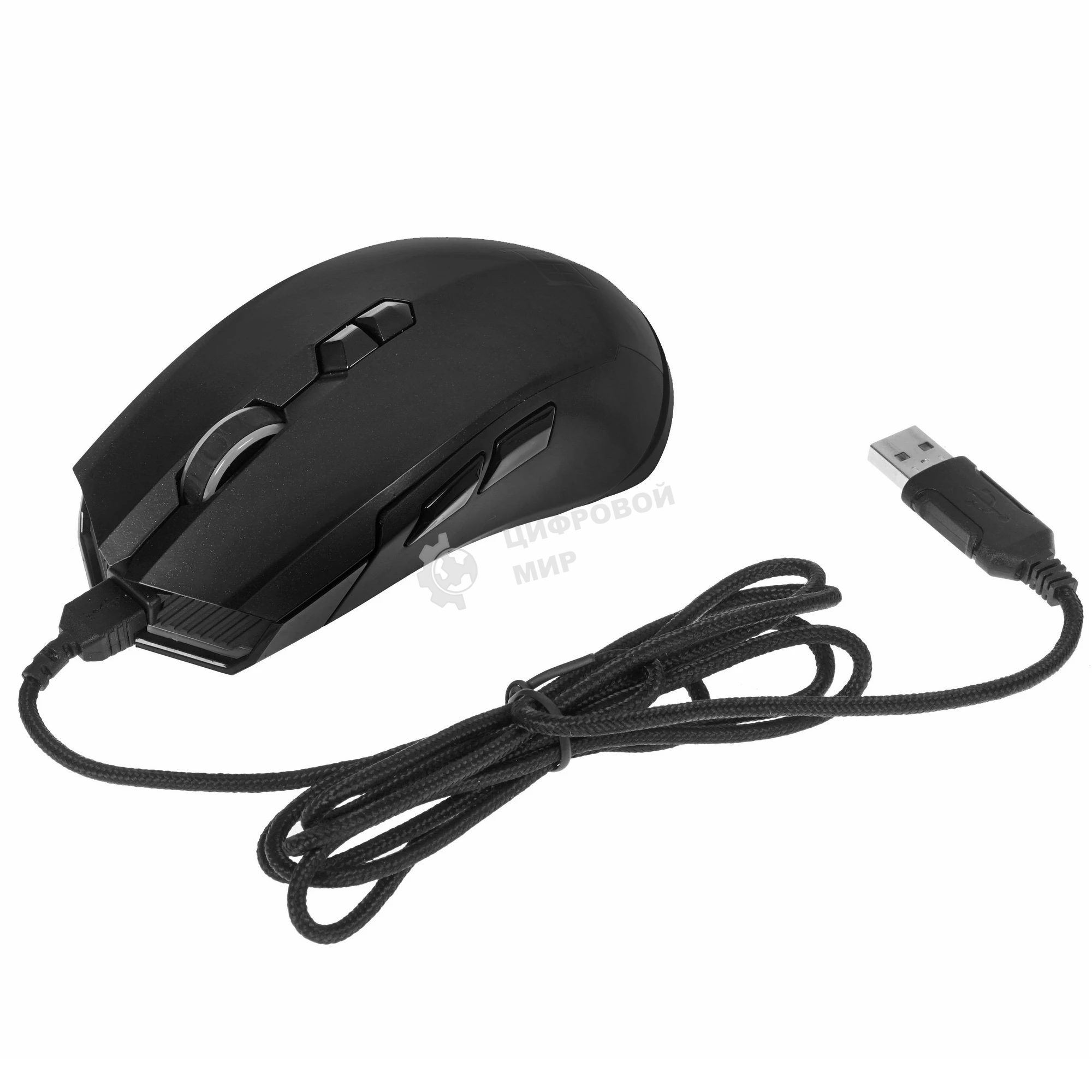 Мышь беспроводная Harper Gaming Spigot WGM-01 черный, 4000 dpi, радиоканал, USB, кнопки - 7