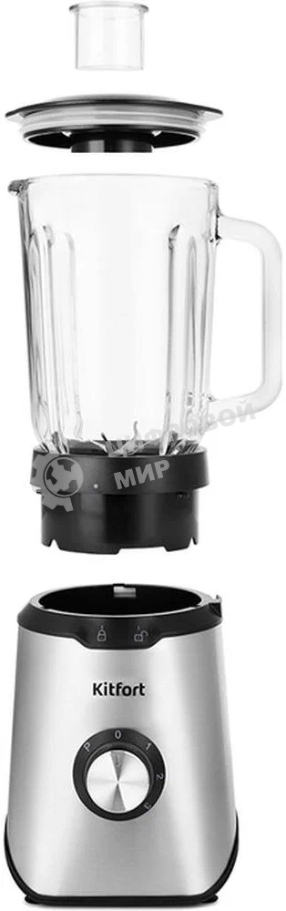 Блендер стационарный Kitfort КТ-1344 800Вт серебристый