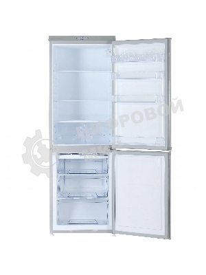 Холодильник DON R-290 NG нерж сталь двухкамерный 209/101л морозилка снизу