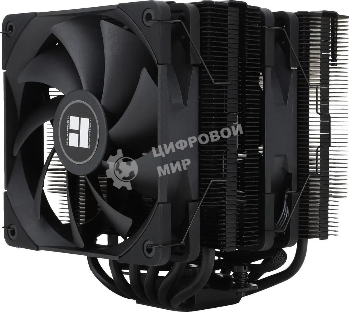 Устройство охлаждения(кулер) Thermalright Peerless Assassin 120 Soc-AM5/AM4/1151/1200/1700 черный 4-pin 25.6dB Al+Cu 750gr Ret (PA120-BLACK)