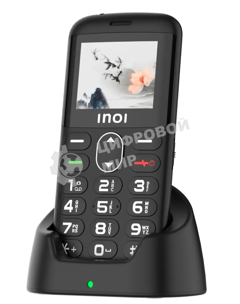 Мобильный телефон INOI 148 Senior 4G черный