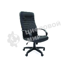 Кресло офисное Chairman 480 LT экопремиум, черный