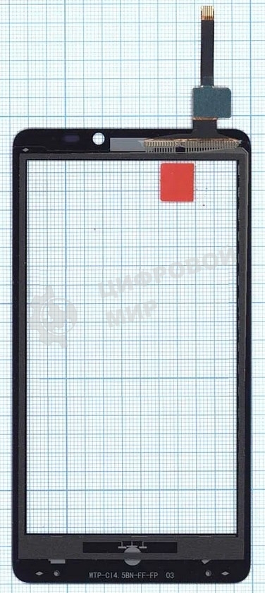 Сенсорное стекло (тачскрин) для Acer WTP-C14-5BN-FF, черное