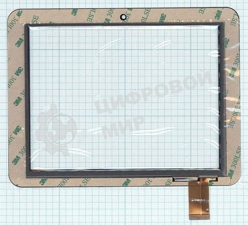 Сенсорное стекло (тачскрин) JA-Z7Z85 V1.0, черное