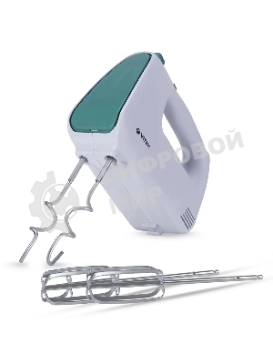 Миксер ручной Vitek VT-1490 белый/зеленый