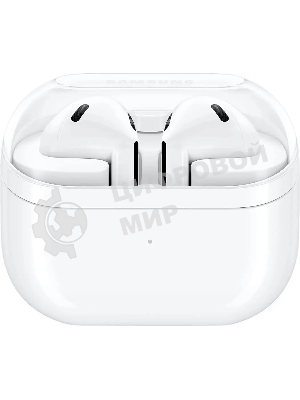 Наушники TWS Samsung Galaxy Buds3 белый, вкладыши, Bluetooth, активное шумоподавление, до 5 ч