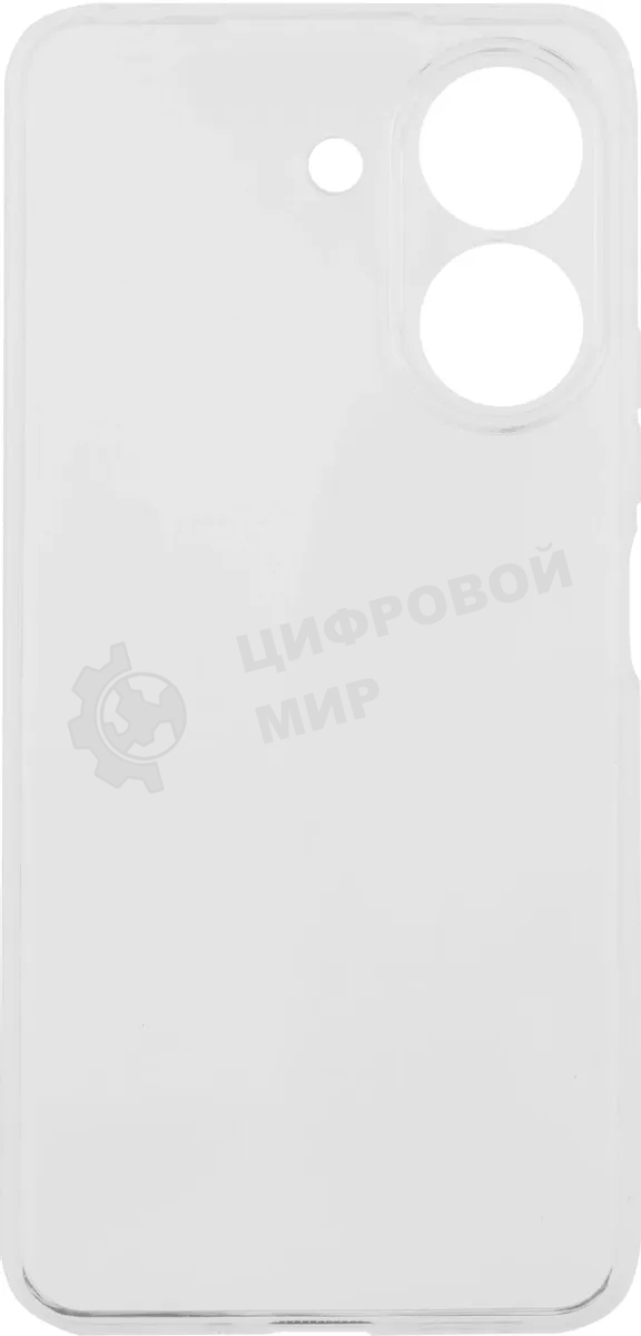 Чехол (клип-кейс) BoraSCO для Xiaomi Redmi 13C Silicone Case прозрачный (72840)