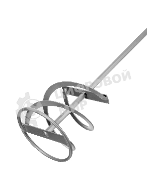 Миксер Сибртех для красок и штукатурных смесей, 120х10х600 мм, шестигранный хвостовик