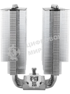 Кулер для процессора Thermalright Phantom Spirit 120 SE черный (4-pin PWM, 154mm, Ni/Cu, 7x6mm, 2x120мм, 66.17CFM, 25.6dBA, 1500RPM, S: 1200, 1700, 1851, 115X, AM4, AM5, silver, black)