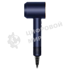 Фен Dyson HD07 синий/медный, 1600 Вт, компактный, ионизация