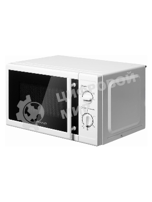 Микроволновая печь HOME HMM207СW белый, 20 л, 700 Вт, переключатели - поворотный механизм