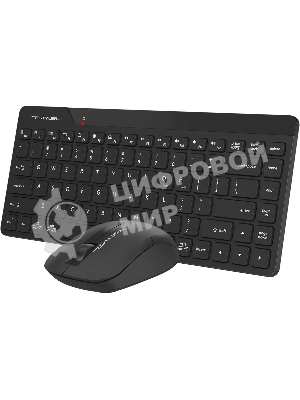 Комплект клавиатура+мышь A4Tech FStyler FG2200 Air2 беспроводной, USB, 1200 DPI, черный