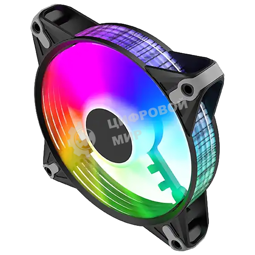 Вентилятор для корпуса Alseye FB120-B черный, 120 мм, 1000 об/мин, 22.5 дБ, 4 pin