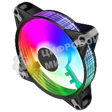 Вентилятор для корпуса Alseye FB120-B черный, 120 мм, 1000 об/мин, 22.5 дБ, 4 pin