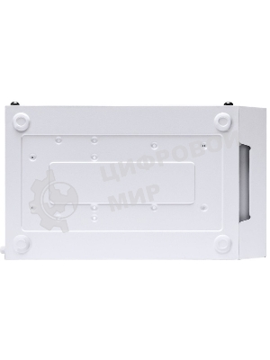 Компьютерный корпус 1STPLAYER FIREBASE X1 белый, mATX, 3x120мм LED fans