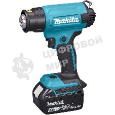 Фен технический аккумуляторный LXT 18В, 550 град, кейс MakPac,насадки (1х5А·ч)