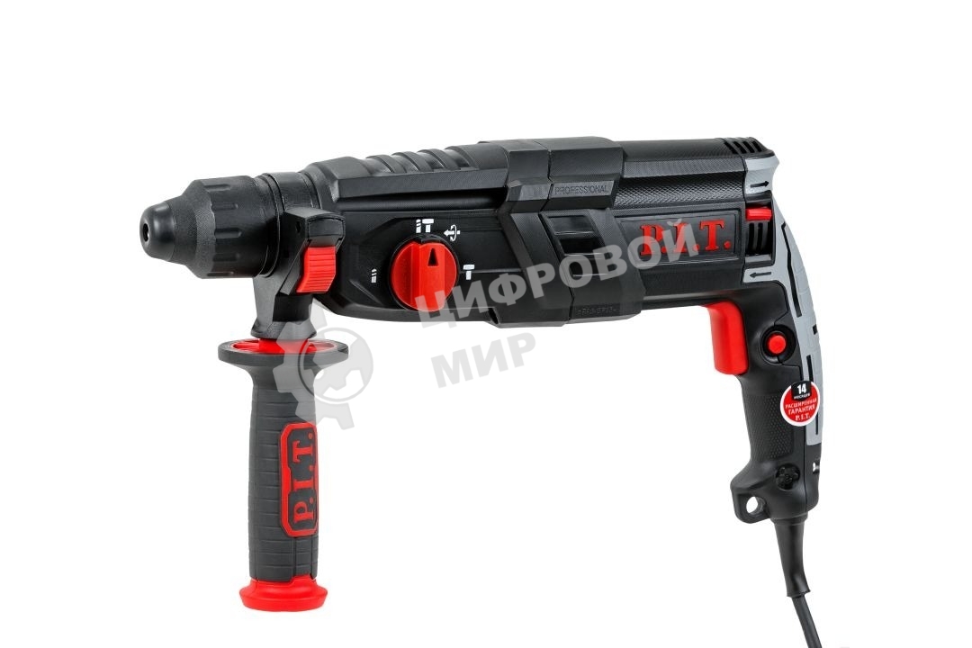 Перфоратор P.I.T. PBH28-C5 патрон:SDS-plus уд.:3.2Дж 1050Вт черный (кейс в комплекте)