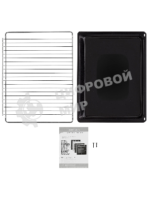 Духовой шкаф электрический Krona ELEMENT 60 BL/BL черный