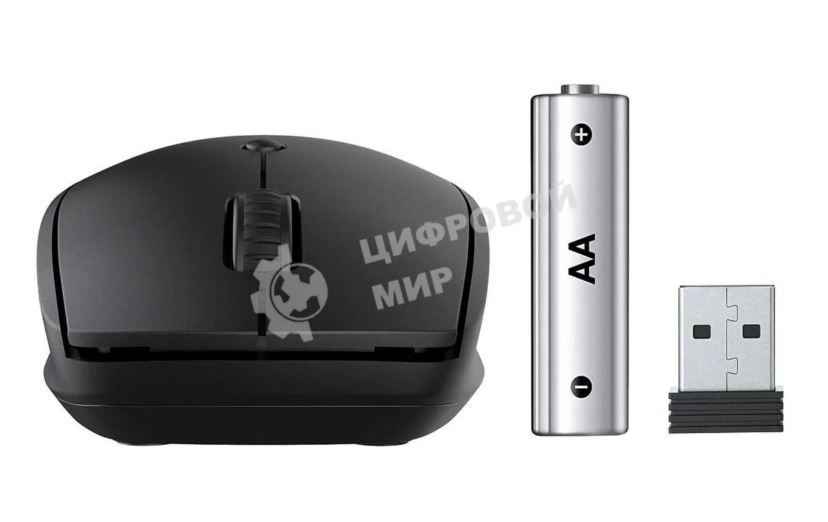 Мышь беспроводная Jlab Go Mouse, АА, Link USB- A