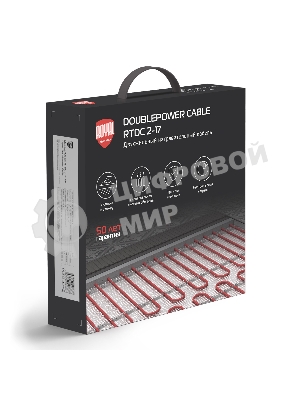 Кабель нагревательный Royal Thermo Doublepower Cable RTDC 2-17-200 (комплект)