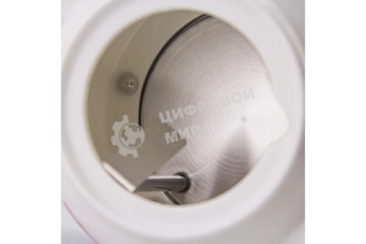 Чайник электрический Galaxy Line GL 0503 белый, керамический корпус, 1400 Вт, 1,4 л, индикатор работы, указатель максимального уровня воды