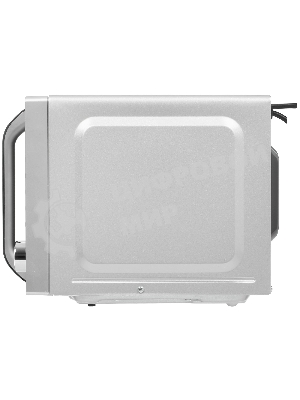 Микроволновая печь Haier HMB-DM208SA серебристый/черный, 20 л, 800 Вт, переключатели - кнопки, поворотный механизм