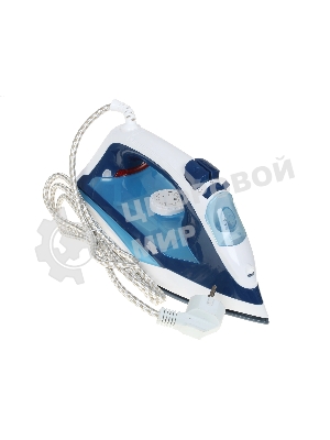 Утюг BBK ISE-2201 темно-синий, 2200 Вт, 30 г/мин, 100 г/мин, 270 мл