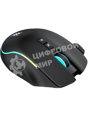 Мышь беспроводная Defender Thunder GM-213 черный, 1600 dpi, радиоканал, USB, кнопки - 8