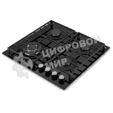 Газовая варочная панель Hyundai HHG 6438 BG черный