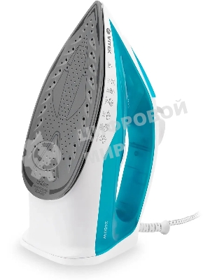 Утюг Vitek VT-8336 белый/бирюзовый