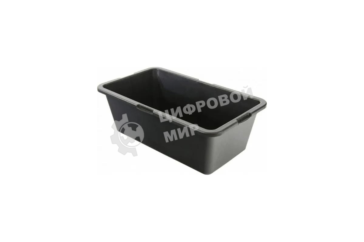 Таз строительный прямоугольный Rexant пластмассовый 45л
