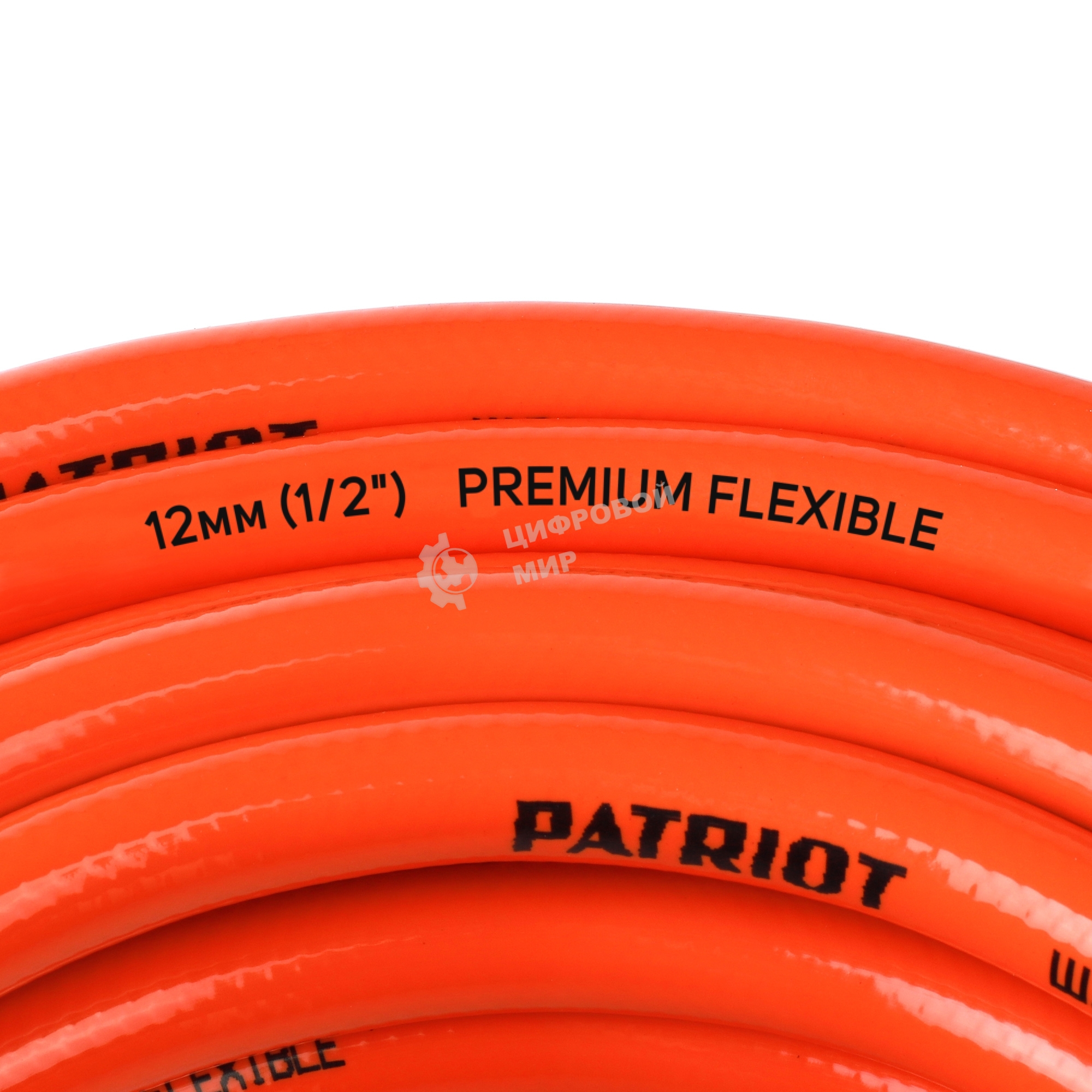Шланг садовый Patriot, поливочный, PVC-1225, 4 слоя, 1/2 