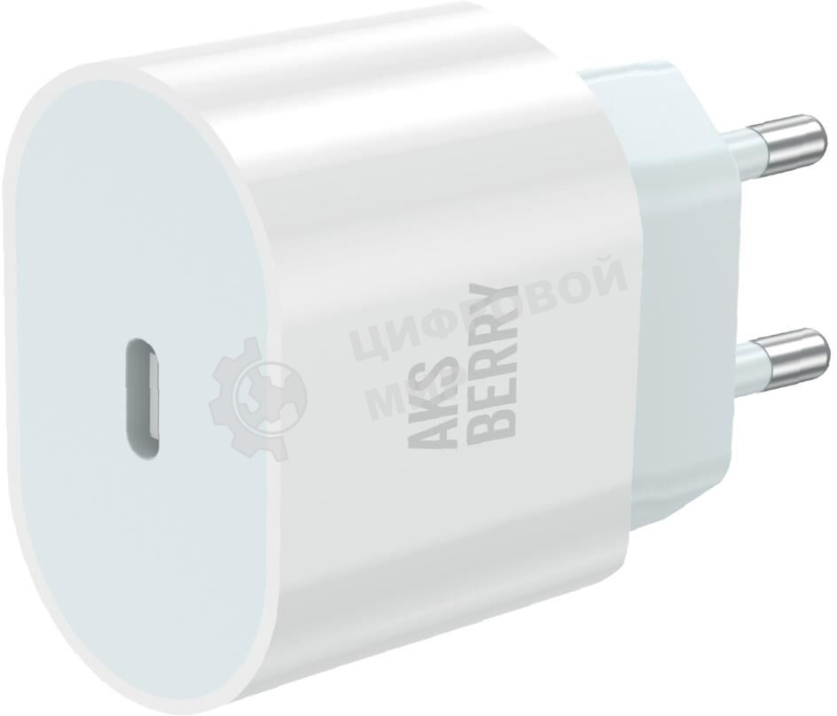 Зарядное устройство Aksberry (6900234410016) T41 PD 20W, белый