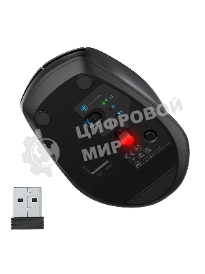 Мышь беспроводная Jlab Go Mouse, АА, Link USB- A