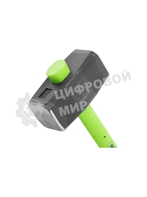 Кувалда Сибртех 9000 г, фибергласовая обрезиненная рукоятка
