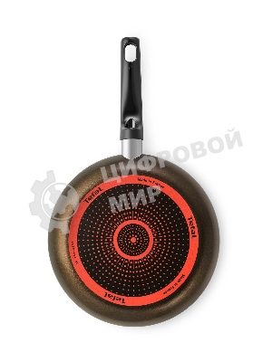 Сковорода Tefal Easy Plus 4237128, 28 см коричневый