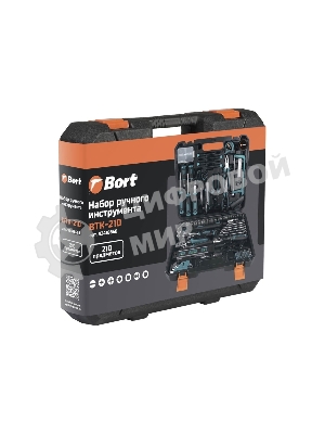 Набор ручного инструмента Bort BTK-210