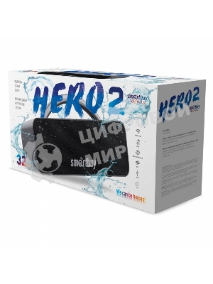 Колонка беспроводная Smartbuy HERO 2, черный