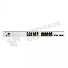 Коммутатор Cisco Catalyst C1200-24P-4X, 24×1 Гбит/с + 4×10 Гбит/с SFP+