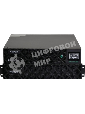 Источник бесперебойного питания Systeme Electric Smart-Save Online SRV / 6000 ВA / 6000 Вт / 1 x IEC 320 С19, клеммная колодка