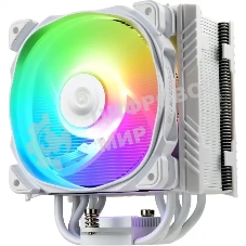 Кулер для процессора Alseye ETS-T50A-W-ARGb белый, 120 мм, алюминий/медь, 1600 об/мин, 24 дБ, 4 pin, 230 Вт, 160 мм