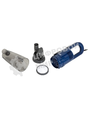 Пылесос вертикальный JVC JH-VS118 синий, питание от сети, 130 Вт, уборка сухая, пылесборник 1.2 л