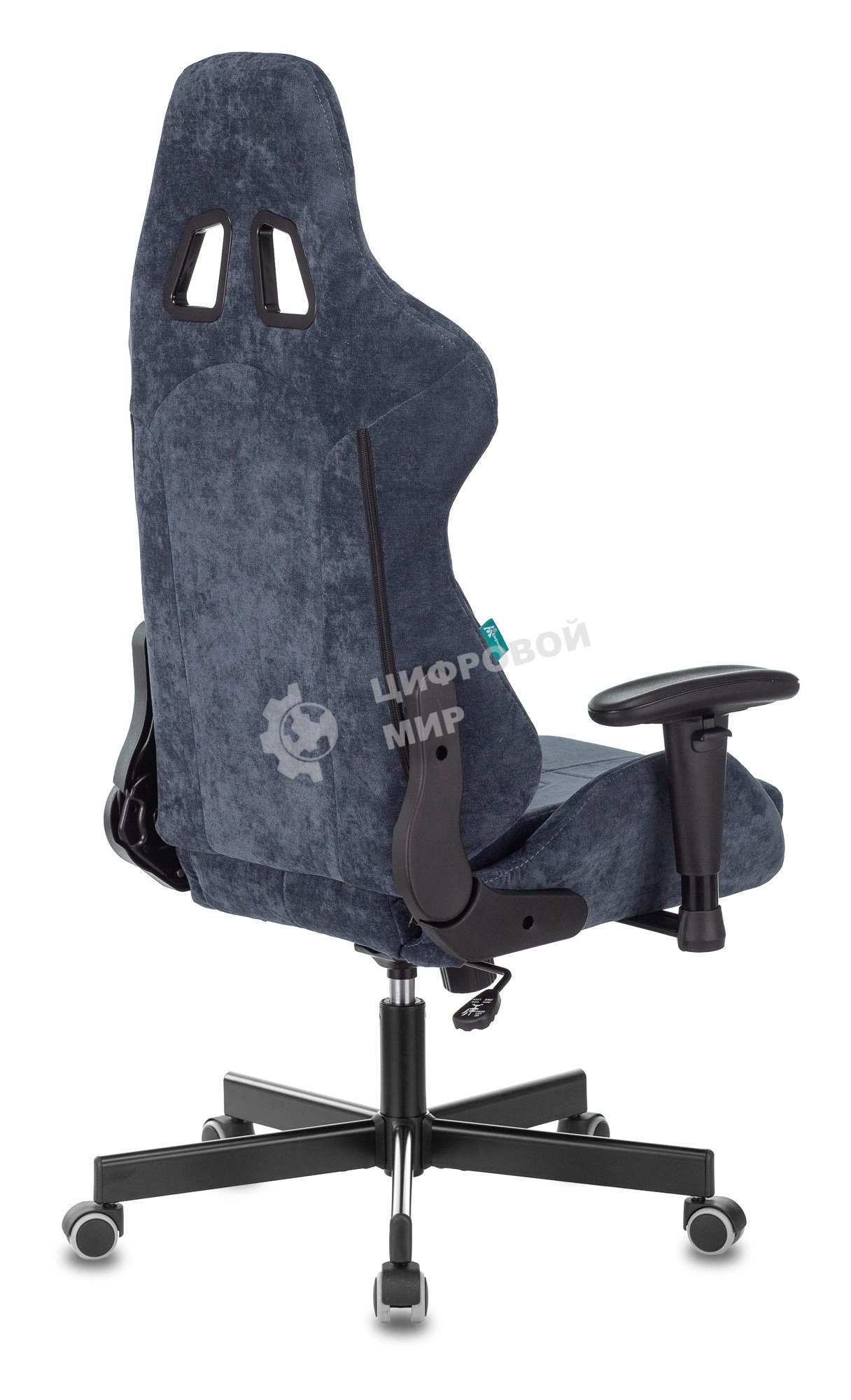 Кресло игровое Бюрократ VIKING KNIGHT LT27 FABRIC синий крестовина металл/пластик