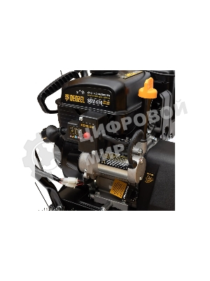 Бензиновая снегоуборочная машина Denzel SBM 610S PRO, 212cc, эл.старт, фара, обогрев