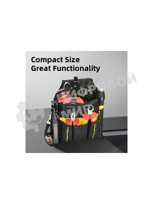 Поясная сумка монтажника Deli DLP08